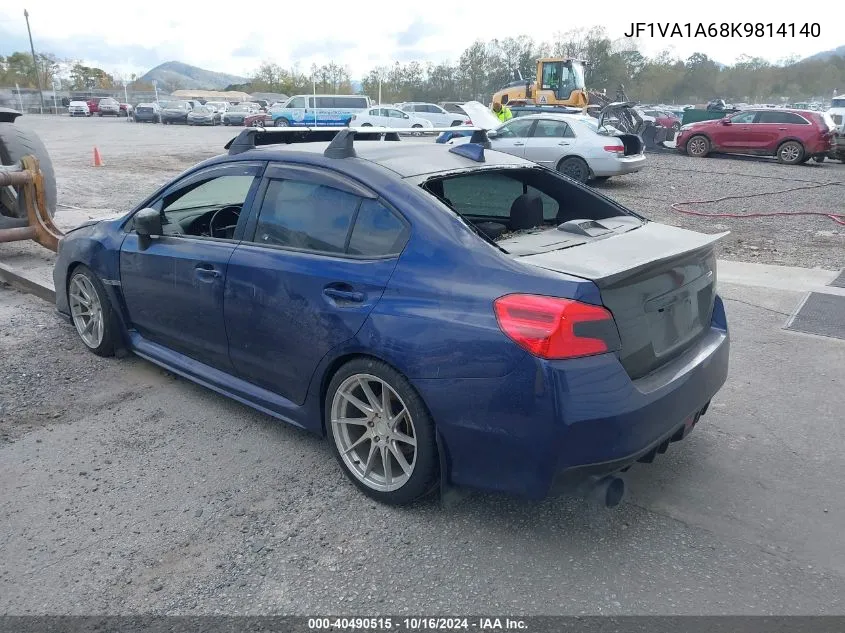 JF1VA1A68K9814140 2019 Subaru Wrx