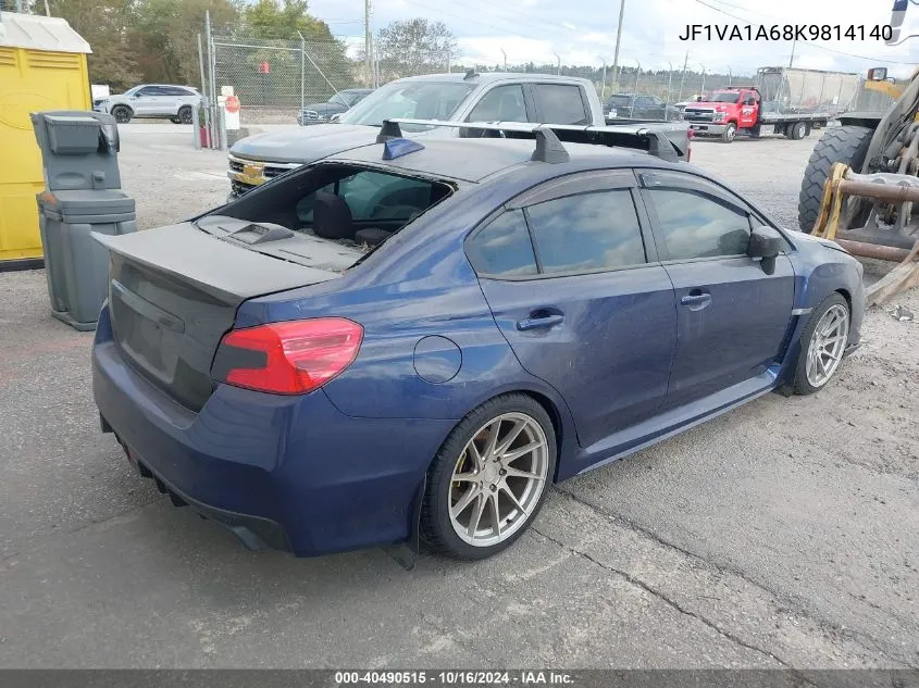 JF1VA1A68K9814140 2019 Subaru Wrx