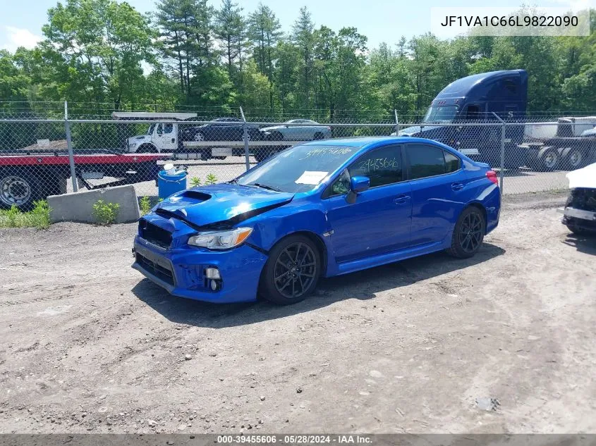 2020 Subaru Wrx Premium VIN: JF1VA1C66L9822090 Lot: 39455606