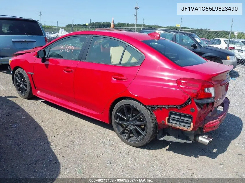 2020 Subaru Wrx Premium VIN: JF1VA1C65L9823490 Lot: 40273709