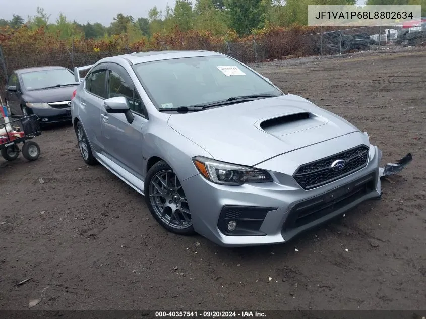 JF1VA1P68L8802634 2020 Subaru Wrx Limited