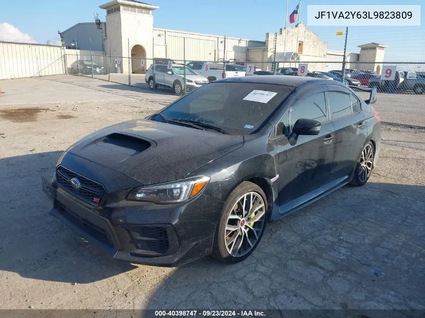 2020 Subaru Wrx Sti Limited VIN: JF1VA2Y63L9823809 Lot: 40398747