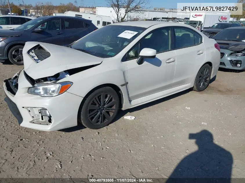 JF1VA1A67L9827429 2020 Subaru Wrx