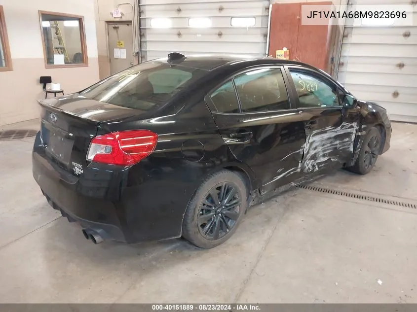 2021 Subaru Wrx VIN: JF1VA1A68M9823696 Lot: 40151889