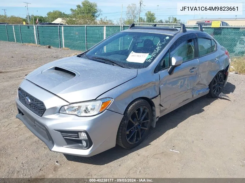 2021 Subaru Wrx Premium VIN: JF1VA1C64M9823661 Lot: 40238177