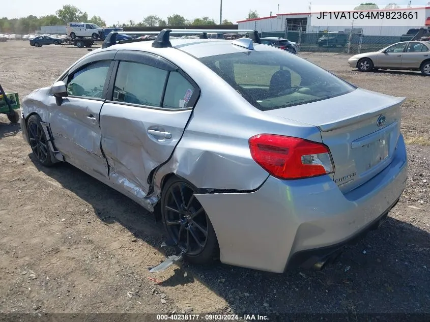 2021 Subaru Wrx Premium VIN: JF1VA1C64M9823661 Lot: 40238177