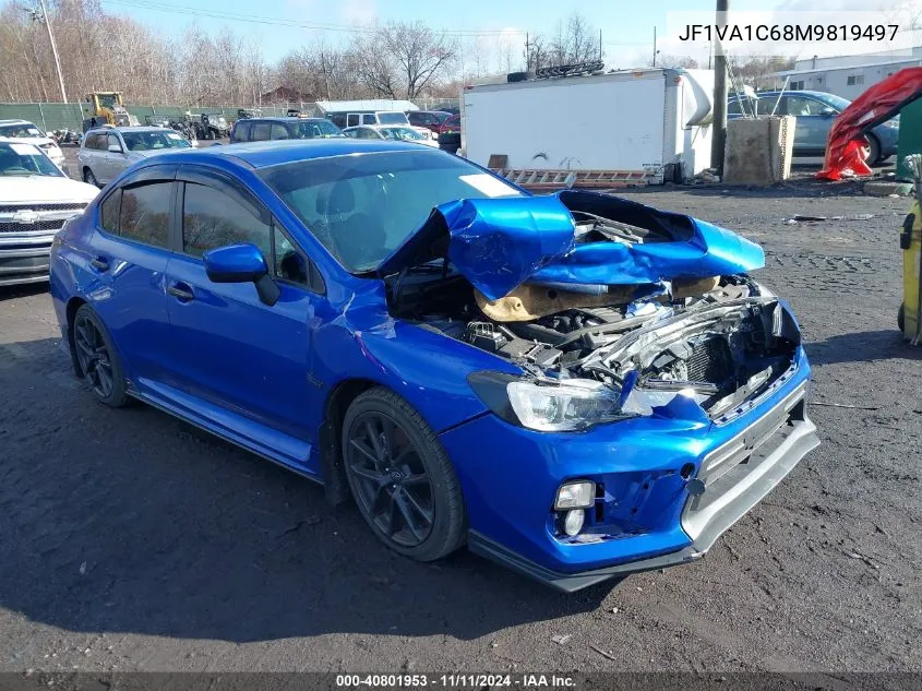 2021 Subaru Wrx Premium VIN: JF1VA1C68M9819497 Lot: 40801953