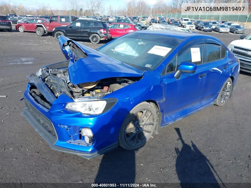 2021 Subaru Wrx Premium VIN: JF1VA1C68M9819497 Lot: 40801953