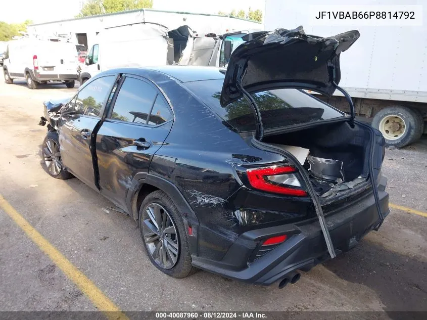 JF1VBAB66P8814792 2023 Subaru Wrx