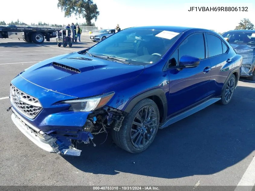 2024 Subaru Wrx Premium VIN: JF1VBAH69R8806132 Lot: 40753310