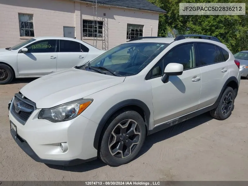 2013 Subaru Xv Crosstrek 2.0 Premium VIN: JF2GPACC5D2836212 Lot: 12074713