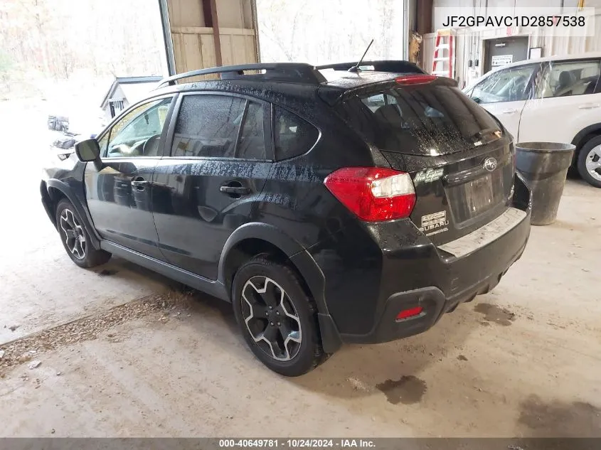 2013 Subaru Xv Crosstrek 2.0 Premium VIN: JF2GPAVC1D2857538 Lot: 40649781