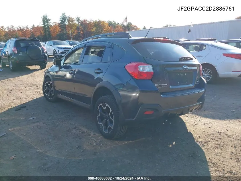 2013 Subaru Xv Crosstrek 2.0I Premium VIN: JF2GPACC2D2886761 Lot: 40688082