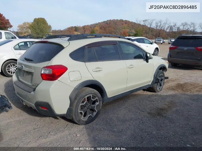 JF2GPAKC8D2896485 2013 Subaru Xv Crosstrek 2.0I Limited