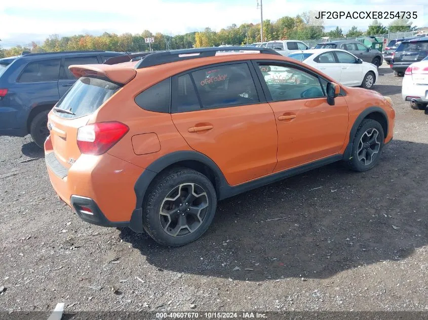 2014 Subaru Xv Crosstrek 2.0I Premium VIN: JF2GPACCXE8254735 Lot: 40607670