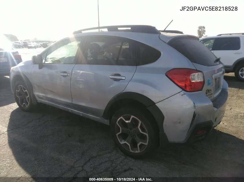 2014 Subaru Xv Crosstrek 2.0I Premium VIN: JF2GPAVC5E8218528 Lot: 40635009