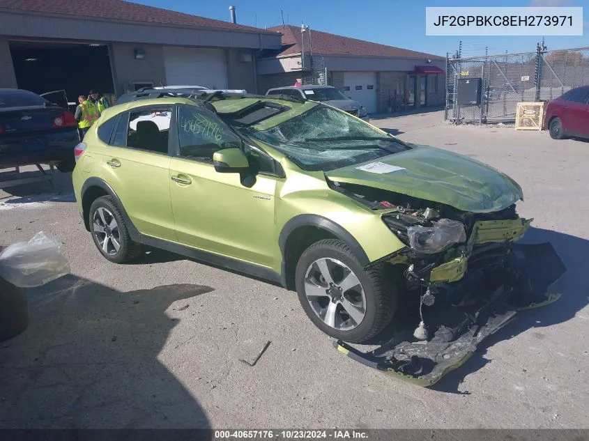 2014 Subaru Xv Crosstrek Hybrid 2.0I Touring VIN: JF2GPBKC8EH273971 Lot: 40657176