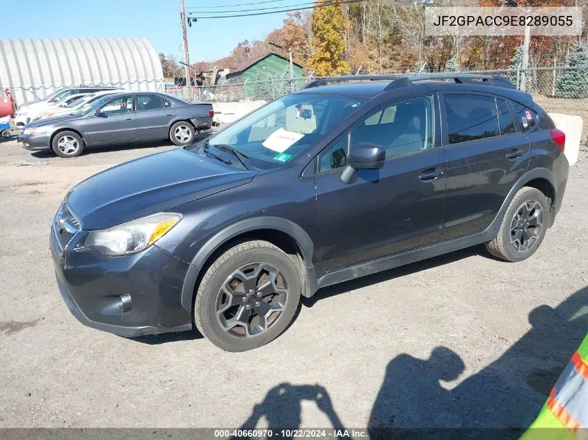 2014 Subaru Xv Crosstrek 2.0I Premium VIN: JF2GPACC9E8289055 Lot: 40660970