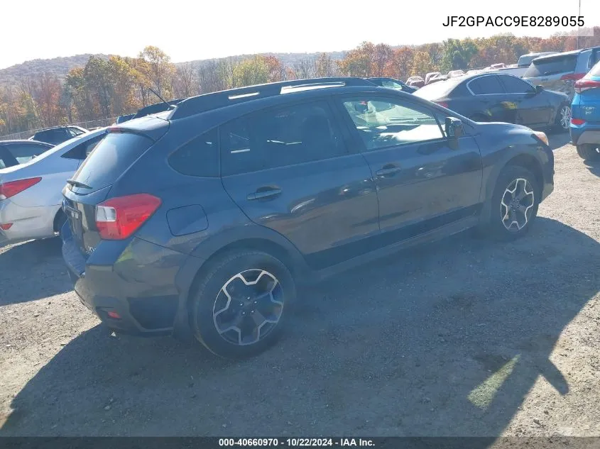 2014 Subaru Xv Crosstrek 2.0I Premium VIN: JF2GPACC9E8289055 Lot: 40660970