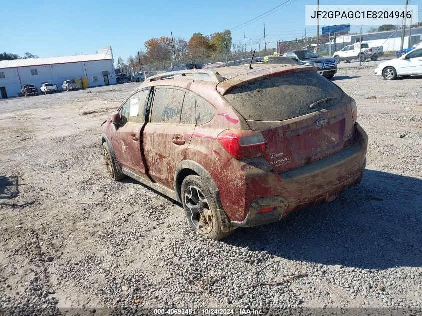 2014 Subaru Xv Crosstrek 2.0I Limited VIN: JF2GPAGC1E8204946 Lot: 40693451