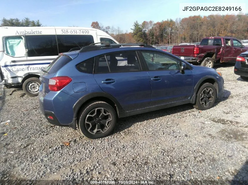 2014 Subaru Xv Crosstrek 2.0I Limited VIN: JF2GPAGC2E8249166 Lot: 40750396