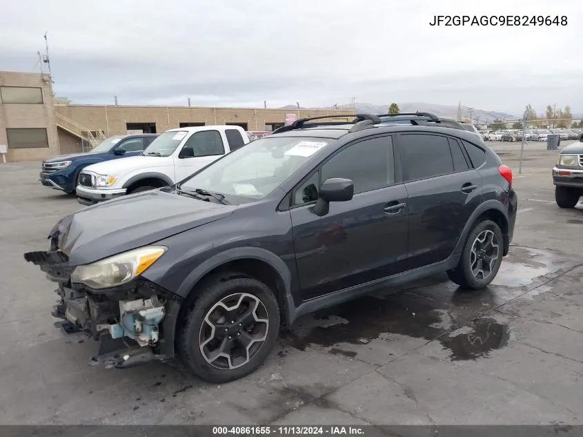 2014 Subaru Xv Crosstrek 2.0I Limited VIN: JF2GPAGC9E8249648 Lot: 40861655