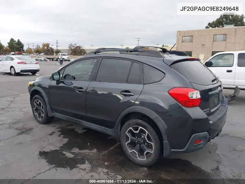 2014 Subaru Xv Crosstrek 2.0I Limited VIN: JF2GPAGC9E8249648 Lot: 40861655