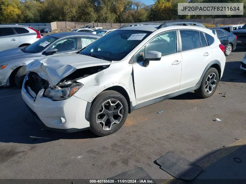 JF2GPACC7F8211634 2015 Subaru Xv Crosstrek 2.0I Premium