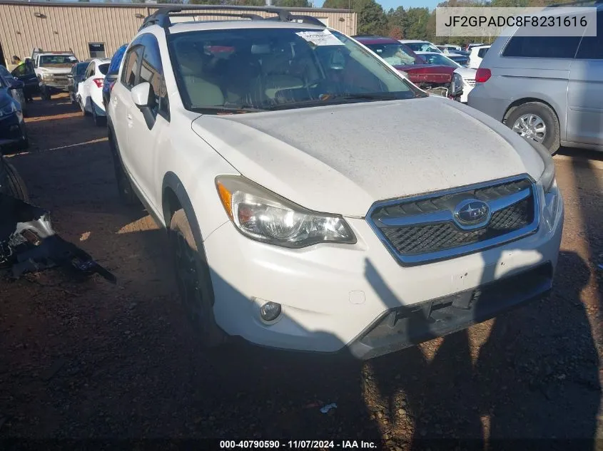 2015 Subaru Xv Crosstrek 2.0I Premium VIN: JF2GPADC8F8231616 Lot: 40790590