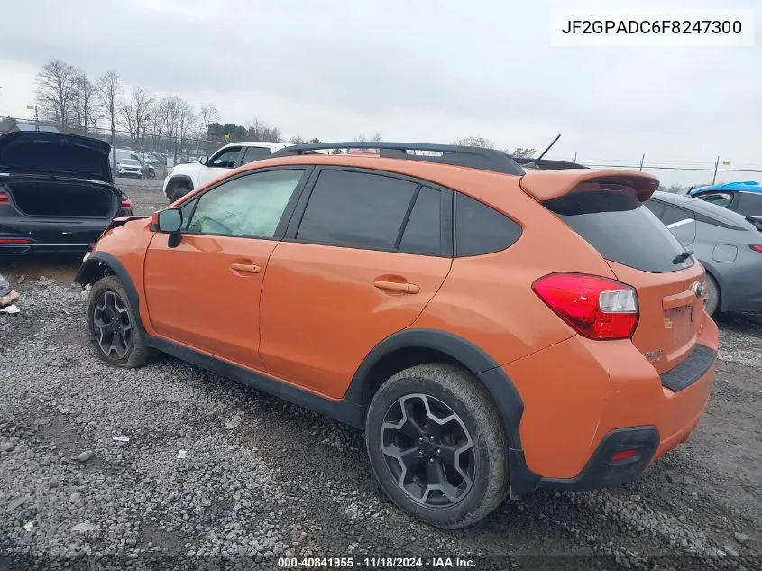 2015 Subaru Xv Crosstrek 2.0 Premium VIN: JF2GPADC6F8247300 Lot: 40841955