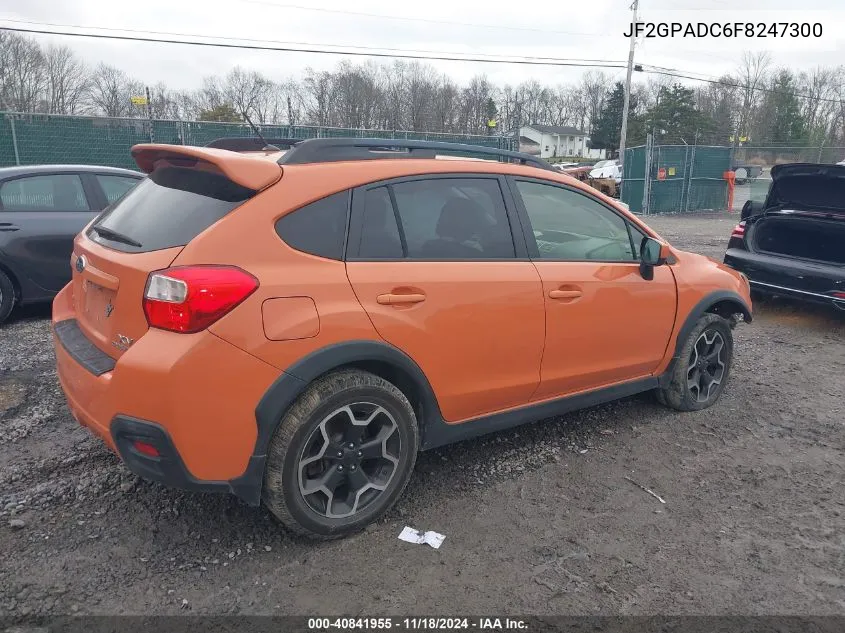 2015 Subaru Xv Crosstrek 2.0 Premium VIN: JF2GPADC6F8247300 Lot: 40841955