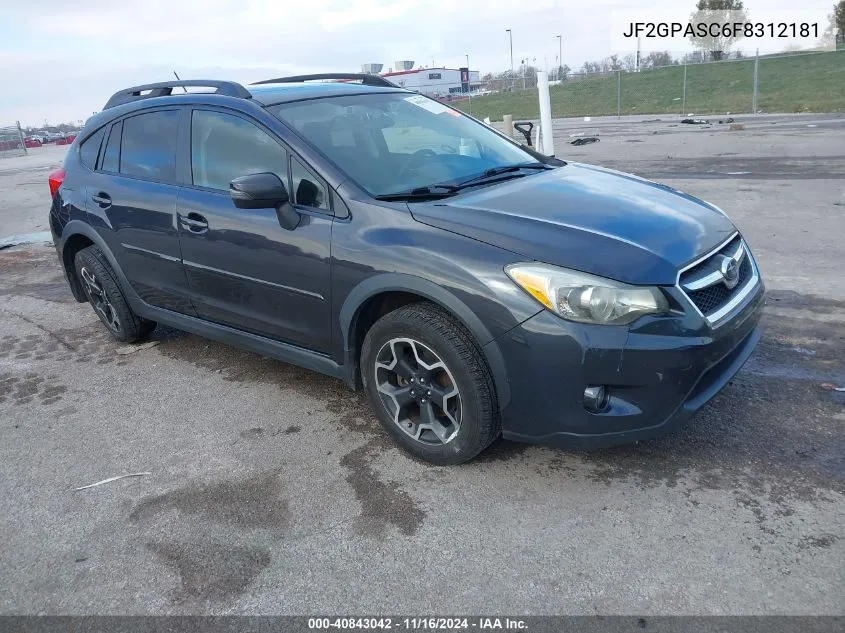 2015 Subaru Xv Crosstrek 2.0I Limited VIN: JF2GPASC6F8312181 Lot: 40843042