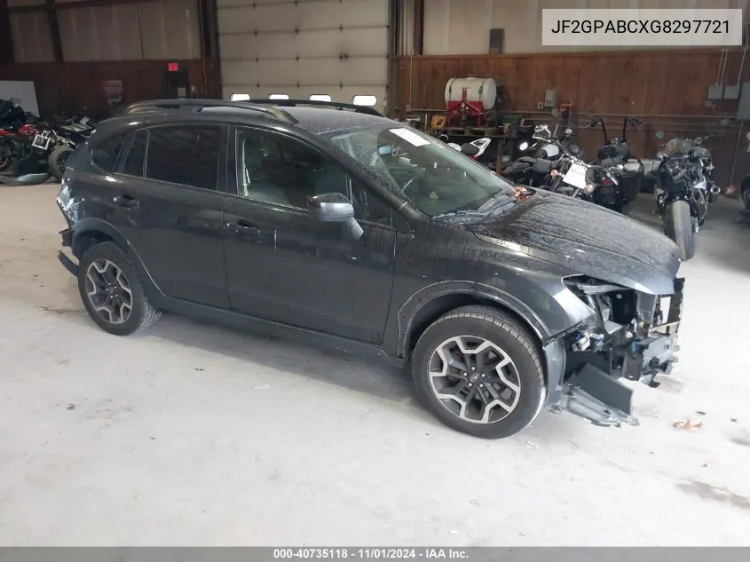 JF2GPABCXG8297721 2016 Subaru Crosstrek 2.0I Premium