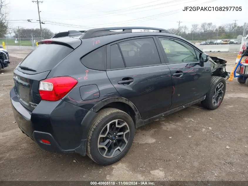 2016 Subaru Crosstrek 2.0I Limited VIN: JF2GPAKC1G8297705 Lot: 40805118