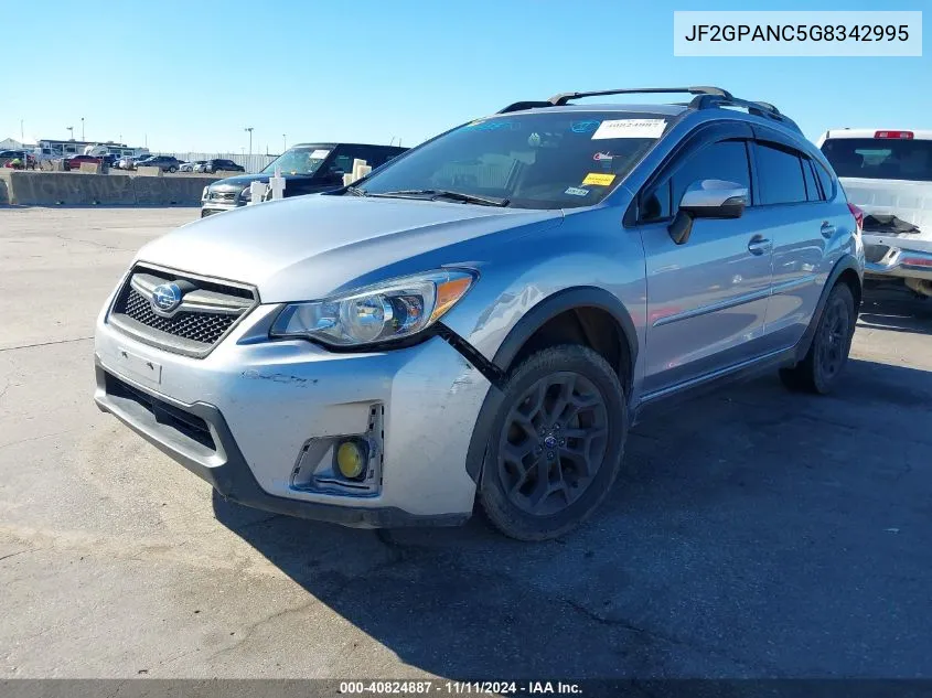 2016 Subaru Crosstrek Limited VIN: JF2GPANC5G8342995 Lot: 40824887