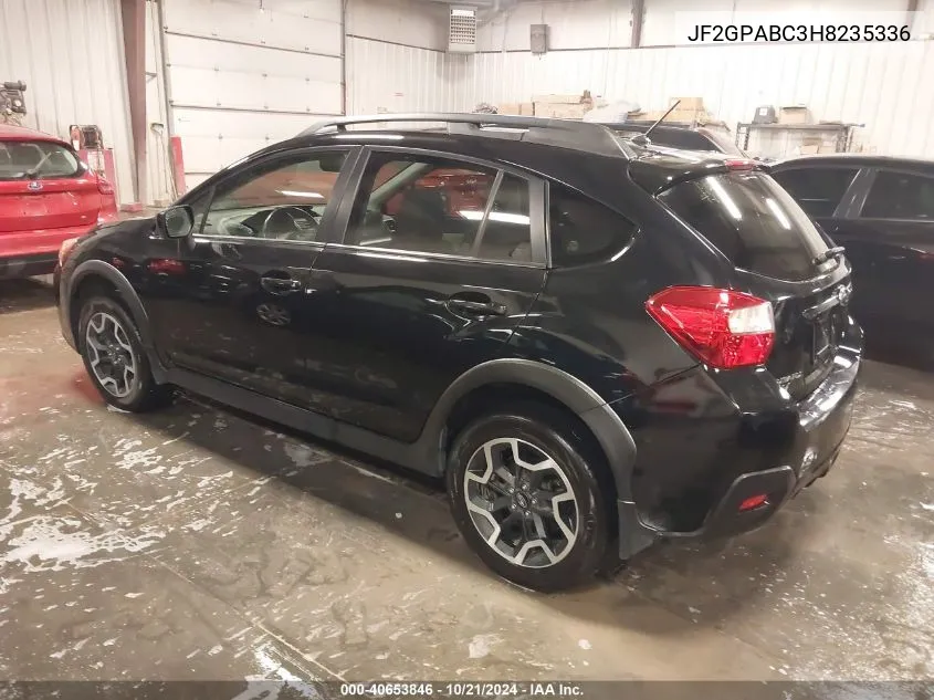 2017 Subaru Crosstrek 2.0I Premium VIN: JF2GPABC3H8235336 Lot: 40653846