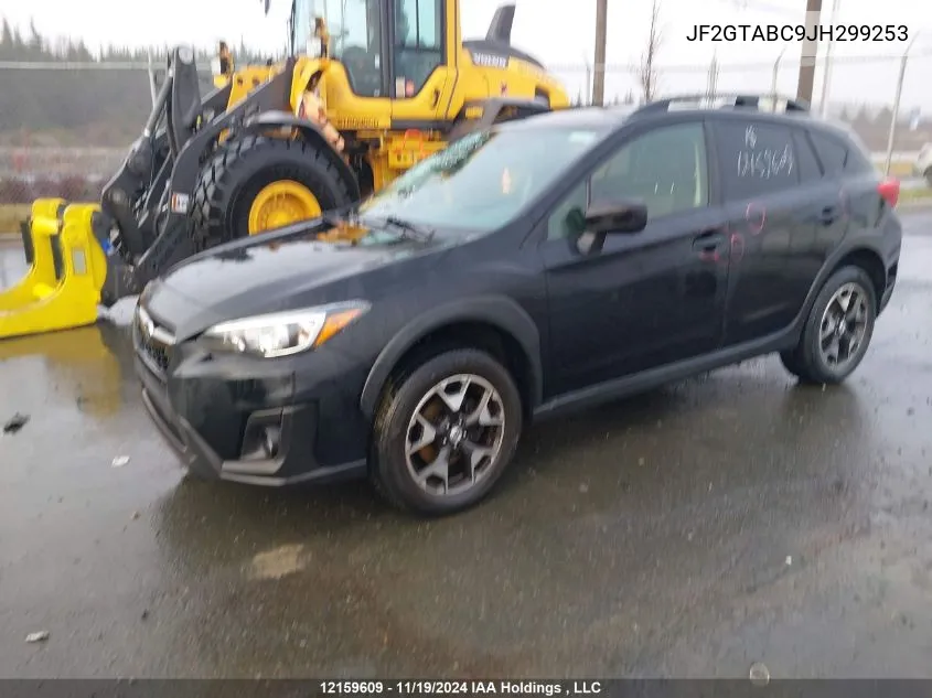 2018 Subaru Crosstrek VIN: JF2GTABC9JH299253 Lot: 12159609