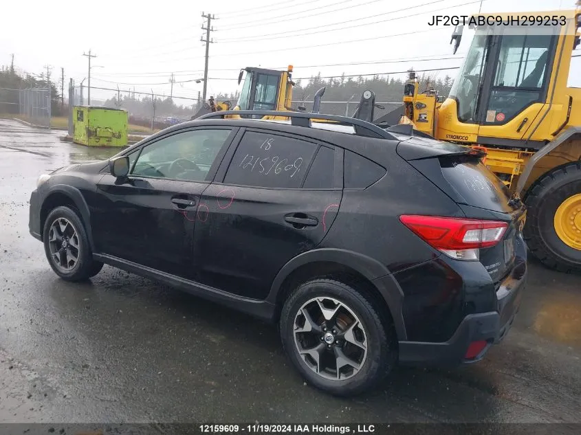 2018 Subaru Crosstrek VIN: JF2GTABC9JH299253 Lot: 12159609