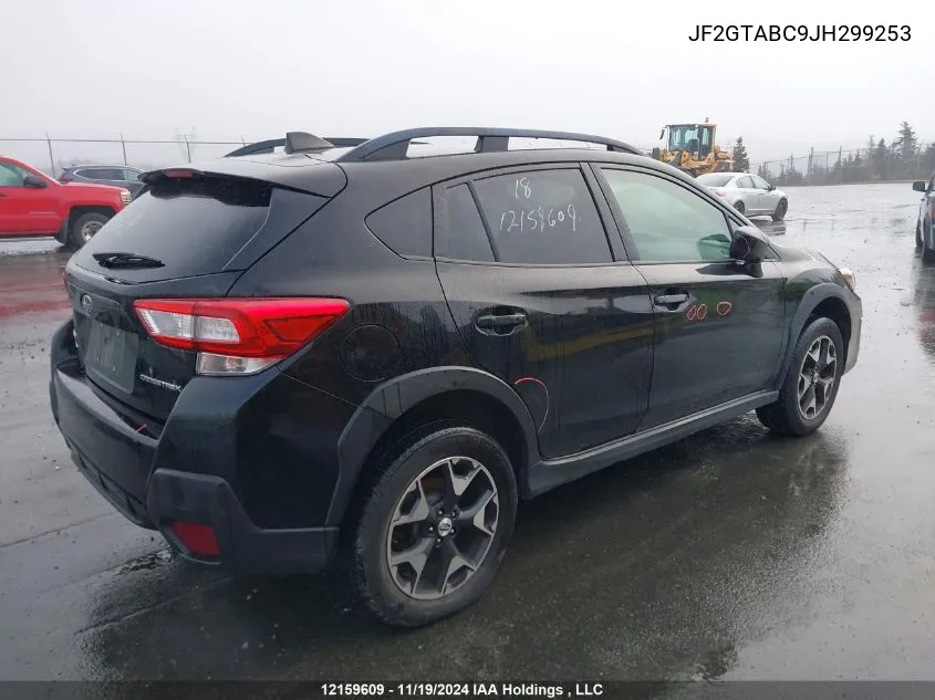 2018 Subaru Crosstrek VIN: JF2GTABC9JH299253 Lot: 12159609