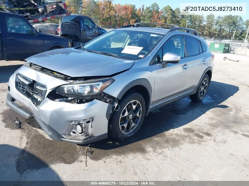 2018 Subaru Crosstrek 2.0I Premium VIN: JF2GTADC5J8273410 Lot: 40668279