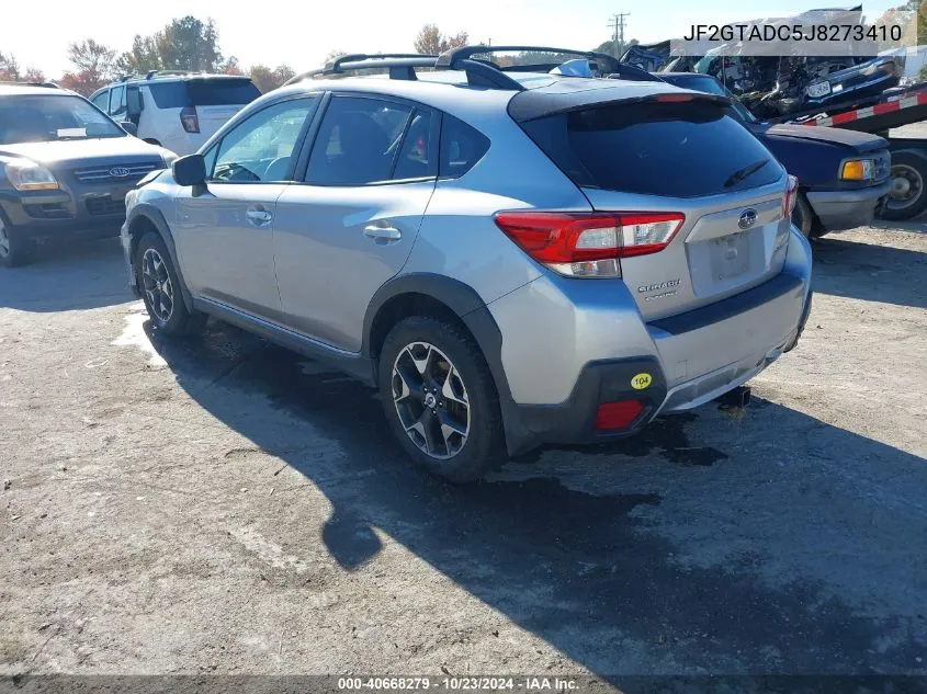 2018 Subaru Crosstrek 2.0I Premium VIN: JF2GTADC5J8273410 Lot: 40668279