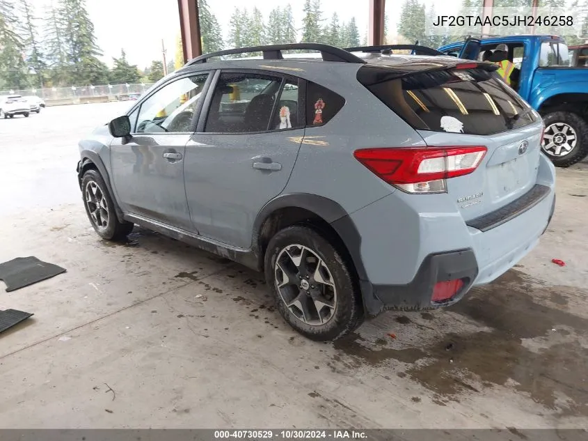 JF2GTAAC5JH246258 2018 Subaru Crosstrek 2.0I