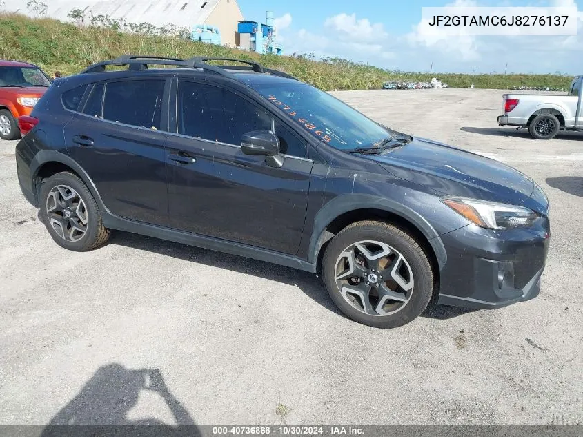 2018 Subaru Crosstrek 2.0I Limited VIN: JF2GTAMC6J8276137 Lot: 40736868