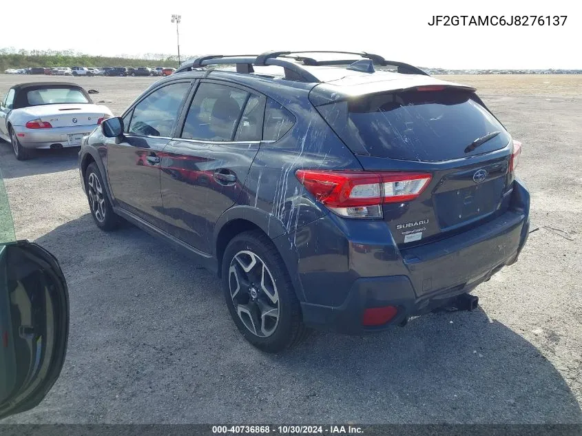 2018 Subaru Crosstrek 2.0I Limited VIN: JF2GTAMC6J8276137 Lot: 40736868