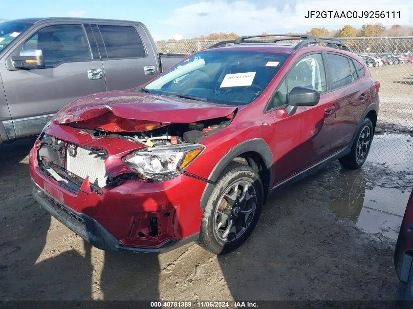 2018 Subaru Crosstrek 2.0I VIN: JF2GTAAC0J9256111 Lot: 40781389