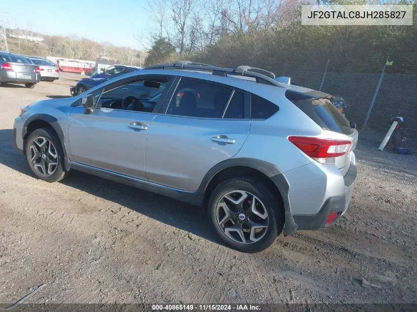 2018 Subaru Crosstrek 2.0I Limited VIN: JF2GTALC8JH285827 Lot: 40865149