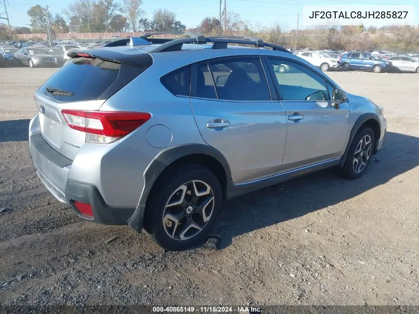 2018 Subaru Crosstrek 2.0I Limited VIN: JF2GTALC8JH285827 Lot: 40865149