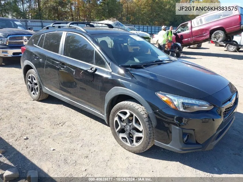 2019 Subaru Crosstrek 2.0I Limited VIN: JF2GTANC6KH383575 Lot: 40639877