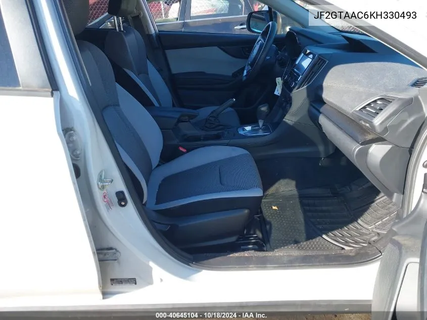 JF2GTAAC6KH330493 2019 Subaru Crosstrek 2.0I