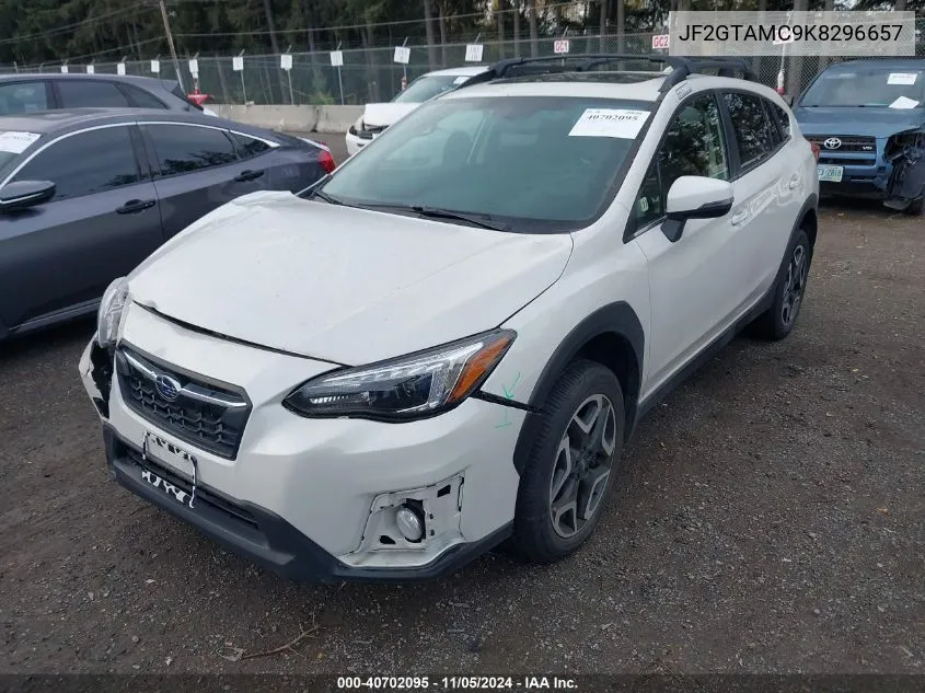 2019 Subaru Crosstrek 2.0I Limited VIN: JF2GTAMC9K8296657 Lot: 40702095